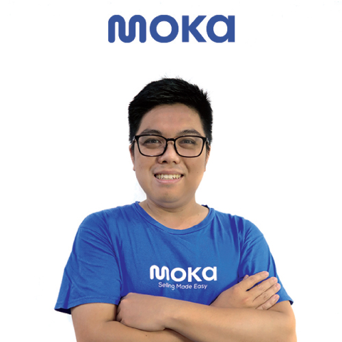 Kelvin Gani seorang  VP of Products Moka memberikan testimoni bekerja di Moka 